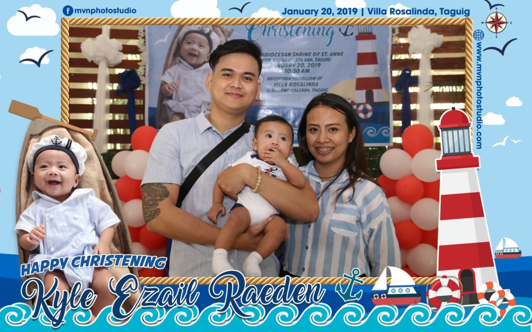 Kyle Ezail Raeden Christening