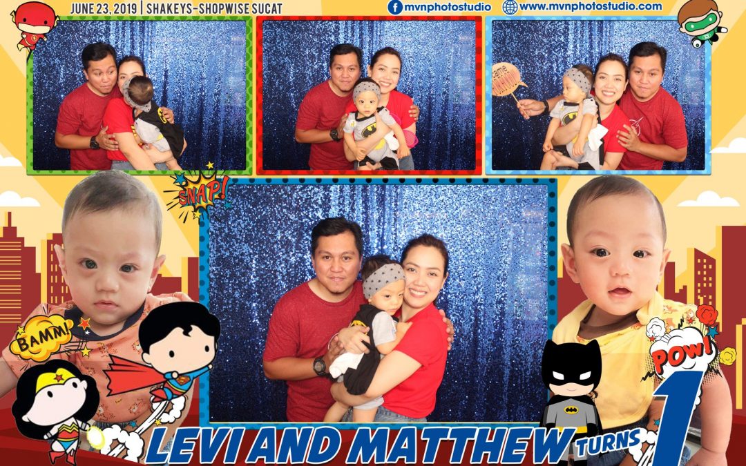 Levi and Matthew turns 1