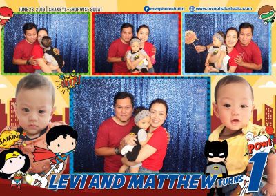 Levi and Matthew turns 1