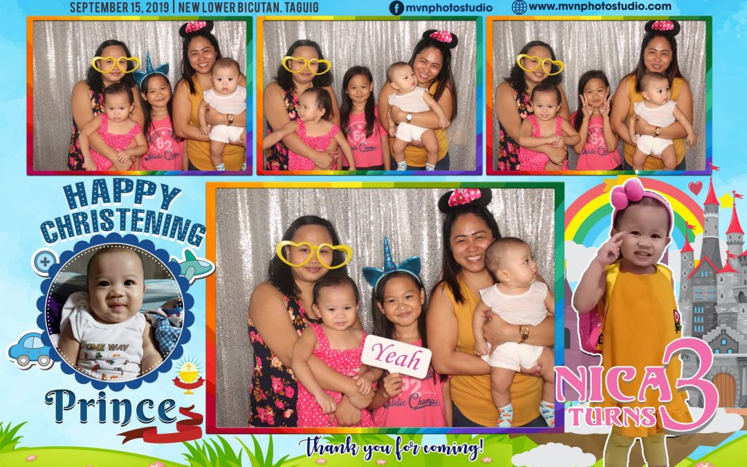 Prince Christening & Nica turns 3