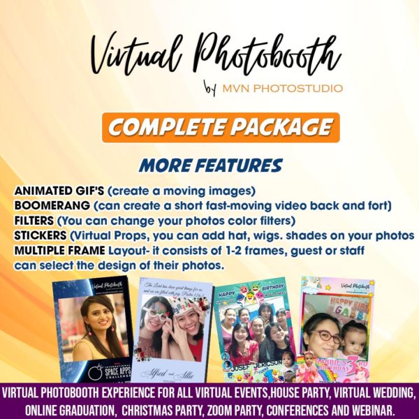 Virtual Photobooth Complete Package
