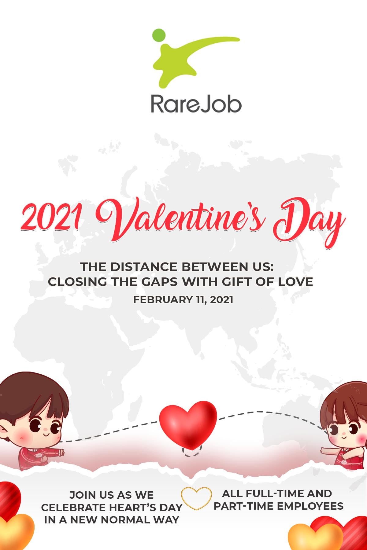 RareJob Valentines Day 2021