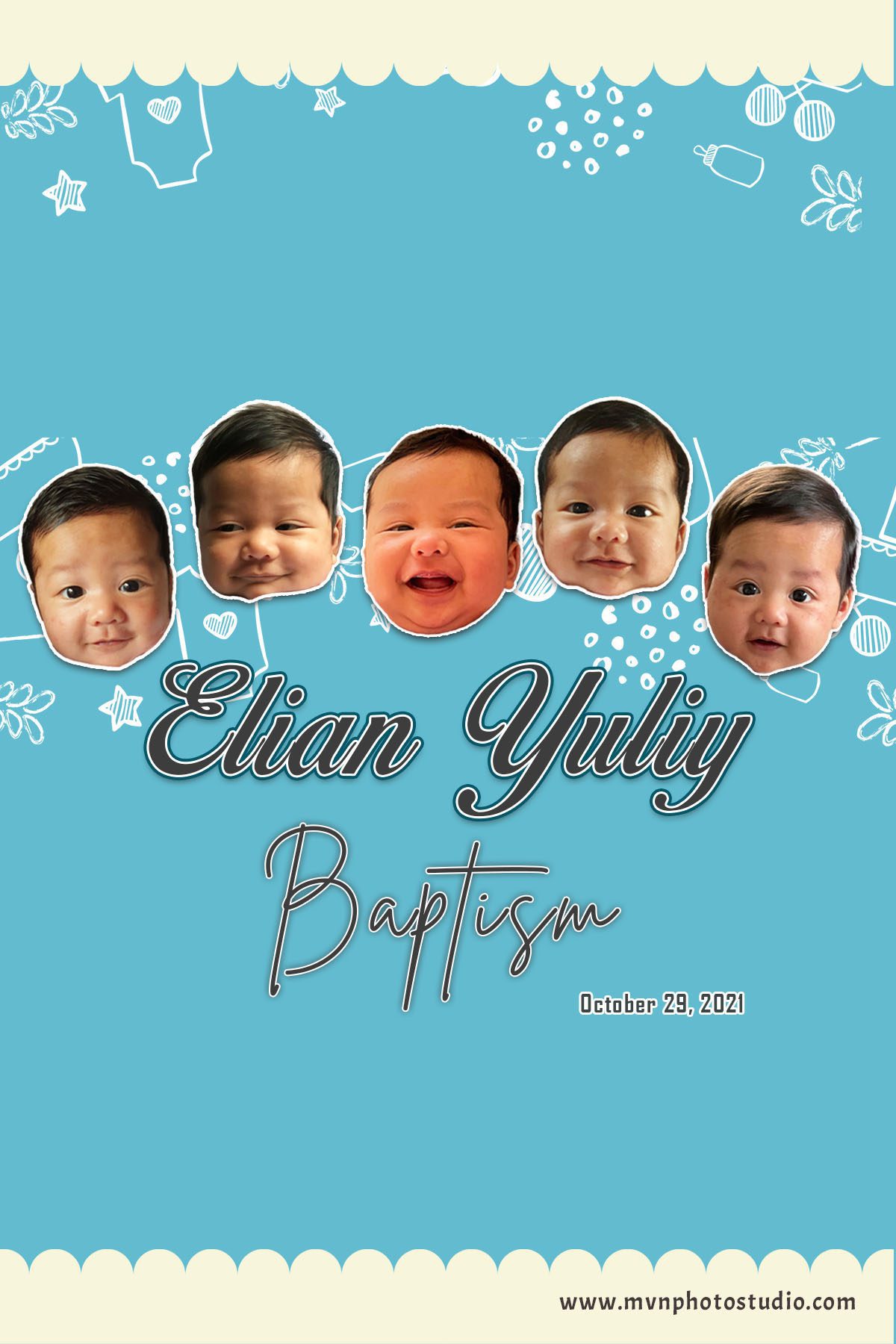 Elian Yuliy Baptism
