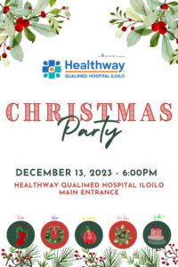 Healthway Qualimed Hospital Iloilo Christmas Party 2023